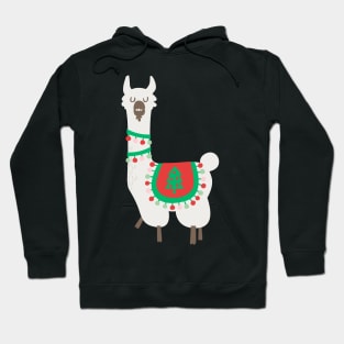 Christmas llama Hoodie